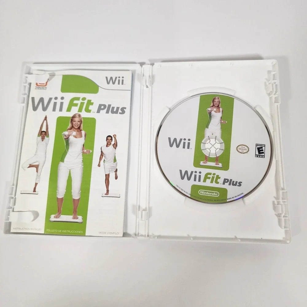 Wii Fit Plus (Nintendo Wii 2009) - Complete w/ Manual - Clean &‎ Tested